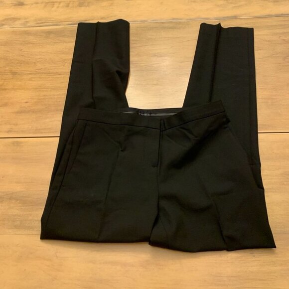 Theory Cropped Trousers Size 00 Black - Picture 2 of 10